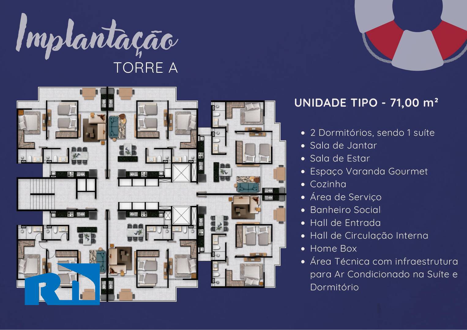 Apartamento à venda com 2 quartos, 71m² - Foto 17