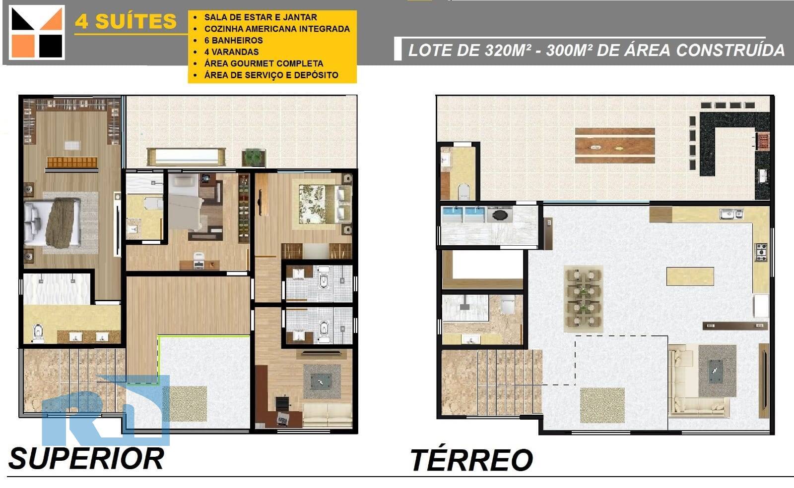 Casa à venda com 4 quartos, 320m² - Foto 4