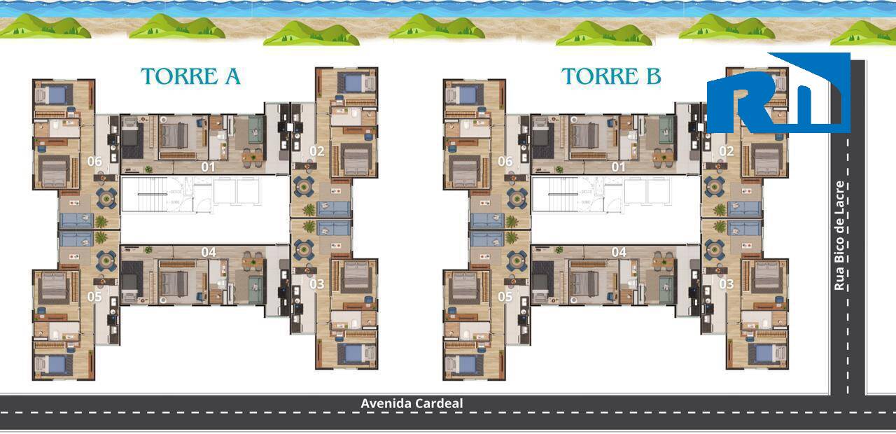 Apartamento à venda com 2 quartos, 50m² - Foto 20